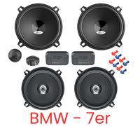 Ensemble haut-parleurs Hertz DSK 130.3 et DCX 130.3 compatibles pour BMW Séri...