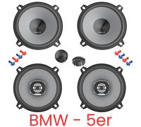 Ensemble haut-parleurs Hertz UNO K130 et X130 compatibles pour BMW Série 5 E3...