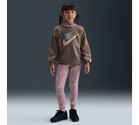 Ensemble haut ras-du-cou et legging Nike Wild Warmth pour enfant Medium Soft Pink 4