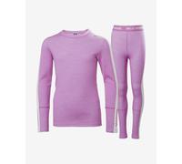 Ensemble Helly Hansen Lifa Merino Midweight violet clair enfant - 11
