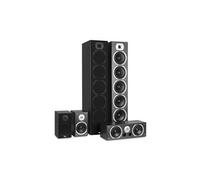 Evidence Acoustics Ensemble HiFi/Home-Cinéma EA1240-BK - 5 Enceintes Bass Reflex - 1240W