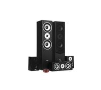 Ensemble Hifi/Home-Cinéma - Evidence Acoustics EA850-BK - 5 enceintes 850W - Bass Reflex Surround Home à 3 voies- Câble 5M