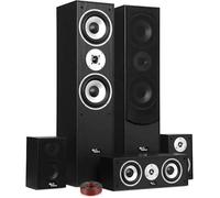 Ensemble Hifi/Home-Cinéma - Evidence Acoustics EA850-BK - 5 enceintes 850W - Bass Reflex Surround Home à 3 voies- Câble 5M