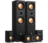 Ensemble Hifi/Home-Cinéma - Evidence Acoustics EA950-BK - 5 enceintes 850W - Bass Reflex - Haut-parleurs finition cuivre