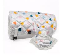 Ensemble Hobby Horse Couverture et Bonnet Cœur Couleurs. pour Hobby Horse et Cheval bâton Taille A4 et A3