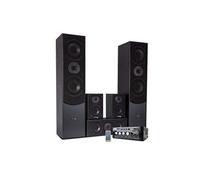 ensemble home-cinéma/acoustiques ltc audio e1004 hifi 5 enceintes noire 850w - amplificateur stéréo - usb/bluetooth/sd/fm G