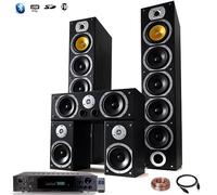 Ensemble Home-cinéma Hifi 1240W + ampli 360W + 25M de câble de liaison