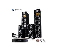 Ensemble Home-cinéma Hifi Karaoké Home SOUND 1240W + ampli 360W + 25M de câble de liaison + 2 Micros
