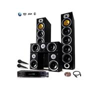 Ensemble Home-cinéma Hifi Karaoké Home SOUND 1240W + ampli 360W + 25M de câble de liaison + 2 Micros