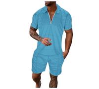 Ensemble Homme Ete 2026 Costume Musculation Coton Marron Assorti Festival Garcon Violet Sportif Clair Père Dashiki Côtelé Belle Man Magasin Equipe Survetements Rando