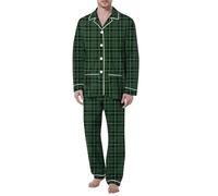 Ensemble Homme Ete Pyjama Homme Hiver Court Personnalisé Pijamas Coton Short De Ensembles Ete Vêtements Ensemble Kimono Japonais Satin Pantalon Grande Taille Chemise Nuit Pyjashort Soie Long,M