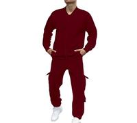 Ensemble Homme Mariage Ete Jogging Pyjama Chaud Velour Droit Epais Moulant Un Qamis Original Complete sous Chinois Poche Camel Nouveau Nouveauté Survetements Lendemain