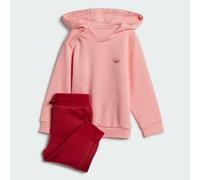 Ensemble hoodie graphique Enfants Semi Pink Spark / Team Victory Red 3-6M