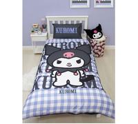 Ensemble housse de couette et taie d’oreiller Hello Kitty Kuromi Rebelle