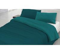 Ensemble housse de couette Couleur naturelle : 200 x 200 cm / Noir et gris clair