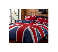 Rapport Home Housse de couette Union Jack Double Bleu