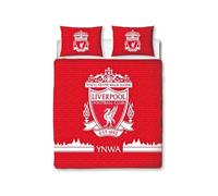 Ensemble housse de couette - Liverpool FC - Tone - Design réversible 2 en 1 - 200x200 cm - 2 taies d'oreiller