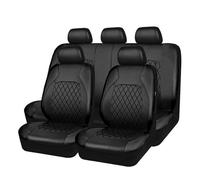 Ensemble Housses Siège Auto Universelles En Cuir PU Coussin Protection Intégral, Anti-rayures, Compatible Avec Berlines, SUV Et Pick-ups. Housses de siège voiture(Full set)