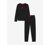Ensemble HUGO Galaxy Long noir rouge - L