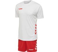 Hummel Ensemble Promo Duo Combinaison de piste Blanc/Rouge 2XL Homme