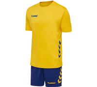 Hummel Ensemble Maillot à manches courtes Promo Duo F6247 Homme Jaune/Bleu Taille S