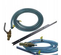 Rosfix Set Hydrosablage 250 Bar 3m - Buse Céramique, Tuyau Renforcé | Connexion Baïonnette | compatible avec nettoyeur haute pression Kärcher K5-K7