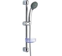Ensemble barre de douche Hydrostyle 2 jets chromé