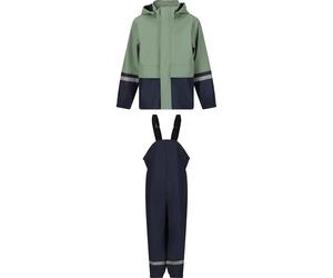 Ensemble impermÃ©able bÃ©bÃ© Zigzag Simba PU Vert 2 ans