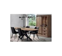 Ensemble Industriel Argentier + Table Ovale 230cm - CEDRA -