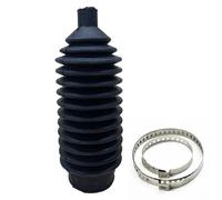 Ensemble inférieur 2 colliers de serrage + 1 soufflet de pignon, kit de soufflets de crémaillère et pignon, couvercle de soufflet en caoutchouc Jeu de joints-soufflets