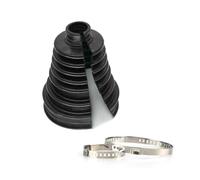 Ensemble inférieur Accessoires auto : Kit de pince universelle pour soufflets cardan, extérieurs extensibles en caoutchouc pour arbre transmission Jeu de joints-soufflets(A)