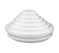 Ensemble inférieur Bobine de protection type tour, œillet à clipser, joint torique, capuchon d'étanchéité, bouchon trou, câble Soufflet De Cardan(14mm-white(10pcs))