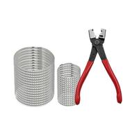 Ensemble inférieur Ensemble de 31 pinces à colliers serrage Clicr-R + kit clips universels pour soufflets cardan, en acier inoxydable durable Split Constant Velocity