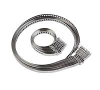 Ensemble inférieur Kit de colliers serrage universels réglables pour soufflet joint homocinétique d'essieu 32-41 mm et 70-127, en acier inoxydable Jeu de joints-soufflets(20Pcs)