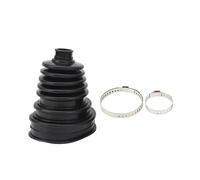 Ensemble inférieur Kit de soufflet de cardan pour voiture, protection anti-poussière à vitesse constante, élasticité du joint, transmission anti-usure universelle Jeu de joints-soufflets