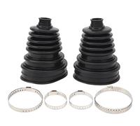 Ensemble inférieur Kit de soufflet de cardan pour voiture, protection anti-poussière à vitesse constante, élasticité du joint, transmission anti-usure universelle Jeu de joints-soufflets