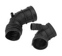 Ensemble inférieur Lot de 2 durites d'admission d'air avec manchon en caoutchouc, compatibles avec E46 323i 325i 328i E36Z3 13541435627 13541705209 Split Constant Velocity