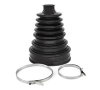 Ensemble inférieur Soufflet De Cardan Soufflet extérieur en caoutchouc pour joint homocinétique à vitesse constante, protection anti-poussière et anti-vieillissement.