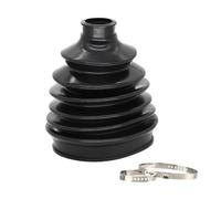 Ensemble inférieur Split Constant Velocity Soufflet de cardan universel, kit de séparation, soufflets extérieurs extensibles pour arbre de transmission, rotule, collier serrage rond à vitesse