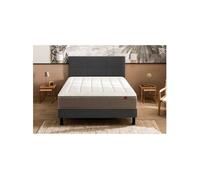 Ensemble Inoubliable + Sommier Confort Medium 160x190 - Double Sommier