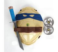 Ensemble interactif de tortues Ninja Leonardo avec armes, armure et shurikens