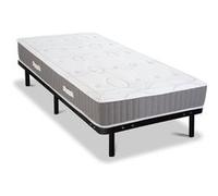 Ensemble INTUITION 90x190 cm - Matelas Mémoire de forme + Sommier Métal G