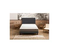 Ensemble Epeda Itinéraire + Sommier Confort Ferme 90x200 Blanc