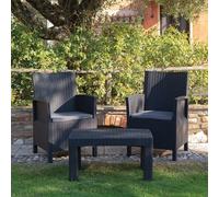 Ensemble jardin nirvana 2 fauteuils