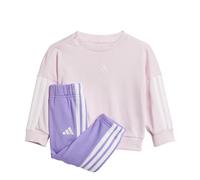 Adidas Essentials 3 Stripes Joggers Set Rose 12-18 Months Enfants