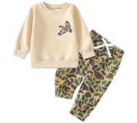 Ensemble Jogging Bebe Ensemble Enfant Bébé Garçon Ensembles Sweat Bébé Bebe Ensembles De Survêtement Pantalons Taille Elastique 2 Pièces Sweatshirt À Manches Longues