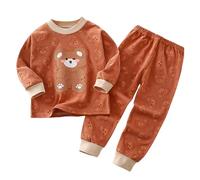 Ensemble Jogging Bebe Ensembles Sweat Bébé Ensemble Enfant Bébé Garçon Sweatshirt À Manches Longues Mignons Imprimé Bebe Ensembles De Survêtement 2 Pièces