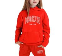 Ensemble Jogging Enfant Fille Joggers Automne Sportwear de Survêtement Fitness Yoga Streetwear Sports Sweat Capuche Pantalons et Hiver Costume