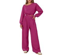 Ensemble Jogging Femme Sportswear Velours Avec Poches et Cordon de Serrage Vêtement Détente Survêtement complet pour Sportwear Y2k Sweats Capuche Décontracté Streetwear