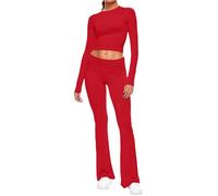 Ensemble Jogging Femme Sweat Capuche Pantalon Combinaison De Sport Grandes Tailles Coton Et Lin Complète Set Deux Pièces Confortable Hoodies Sweatshirt Hiver pour Fitness